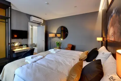 Łóżko lub łóżka w pokoju w obiekcie OAK Rooms