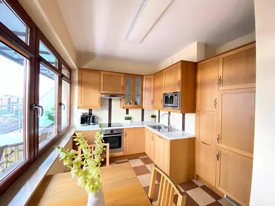 Kuchnia lub aneks kuchenny w obiekcie Apartimento Villa Prince Witold