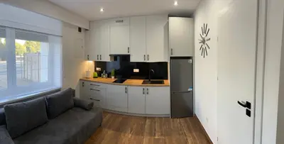 Kuchnia lub aneks kuchenny w obiekcie Apartament Magdalenka
