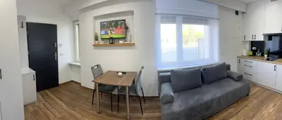 Kuchnia lub aneks kuchenny w obiekcie Apartament Magdalenka