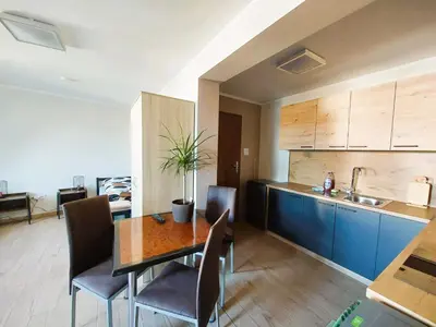 Kuchnia lub aneks kuchenny w obiekcie AE BERG Apartamenty