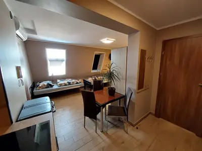 Kuchnia lub aneks kuchenny w obiekcie AE BERG Apartamenty