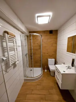 Łazienka w obiekcie AE BERG Apartamenty