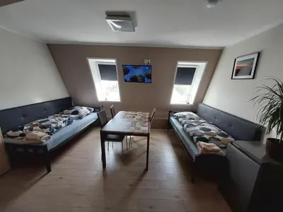 Część wypoczynkowa w obiekcie AE BERG Apartamenty