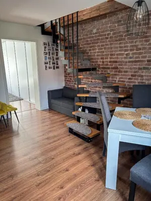 Część wypoczynkowa w obiekcie Gierymskiego Loft