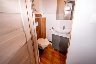 Łazienka w obiekcie Resort Morawa