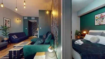 Część wypoczynkowa w obiekcie Aparthotel Market Square TectumApartments