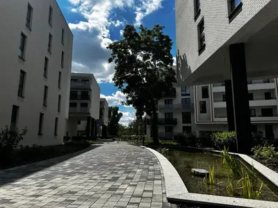 Budynek, w którym mieści się apartament