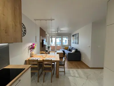 Część wypoczynkowa w obiekcie Apartament 40
