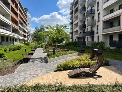 Ogród w obiekcie Apartament 40
