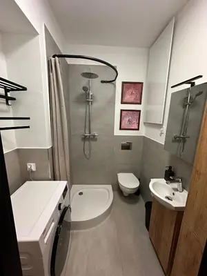 Łazienka w obiekcie Apartament Przygórze 212