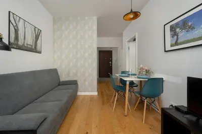 Część wypoczynkowa w obiekcie Jesionowa 37 Elegancki Apartament i Parking by Noclegi Renters