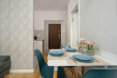 Część wypoczynkowa w obiekcie Jesionowa 37 Elegancki Apartament i Parking by Noclegi Renters