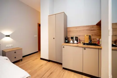 Kuchnia lub aneks kuchenny w obiekcie Apartamenty Castello