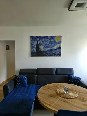 Część wypoczynkowa w obiekcie Apartament Radiostacja V, parking free