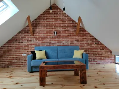 Część wypoczynkowa w obiekcie Apartamenty Dom Zielony