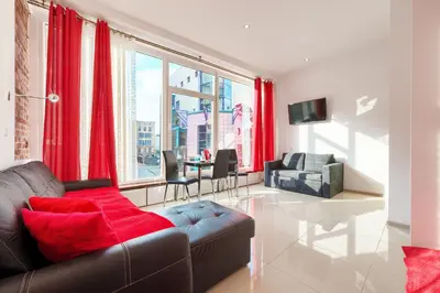 Część wypoczynkowa w obiekcie Apartamenty Opera