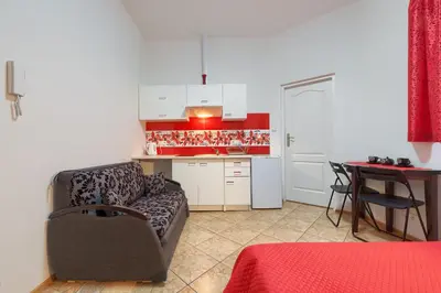 Kuchnia lub aneks kuchenny w obiekcie Apartamenty Opera