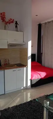 Łóżko lub łóżka w pokoju w obiekcie Apartamenty Opera
