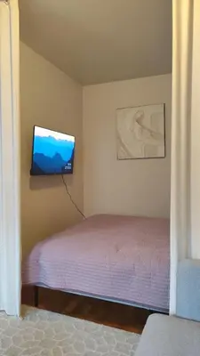 Łóżko lub łóżka w pokoju w obiekcie Mallorca Vibe Apartment