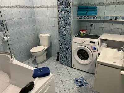 Łazienka w obiekcie Apartament Kudowa Zdrój - Słone 60m2