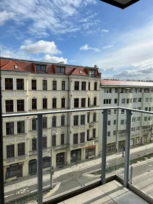 Budynek, w którym mieści się apartament
