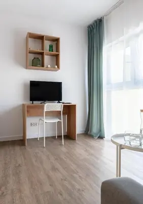 Telewizja i/lub zestaw kina domowego w obiekcie Apartamenty Jaworska 4 - ProperUNIT