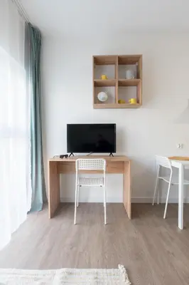 Telewizja i/lub zestaw kina domowego w obiekcie Apartamenty Jaworska 4 - ProperUNIT