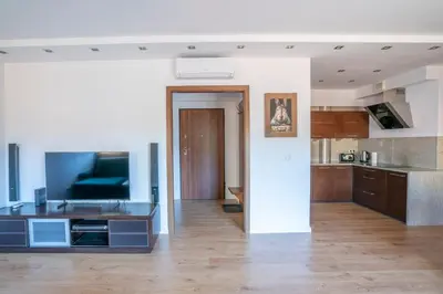 Kuchnia lub aneks kuchenny w obiekcie Apartament Werona Check-in 24h AirCon Privat Parking