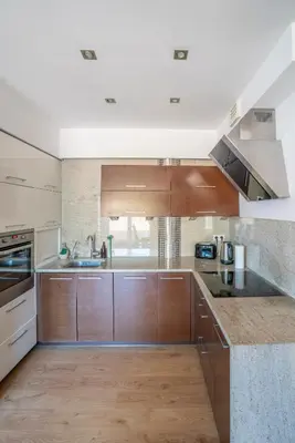 Kuchnia lub aneks kuchenny w obiekcie Apartament Werona Check-in 24h AirCon Privat Parking
