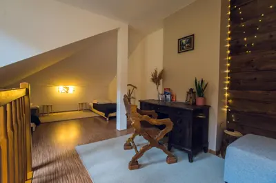 Część wypoczynkowa w obiekcie Apartament Śnieżny Międzygórze