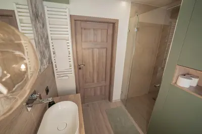 Łazienka w obiekcie Apartamenty Alegrima