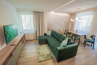 Telewizja i/lub zestaw kina domowego w obiekcie Apartamenty Alegrima
