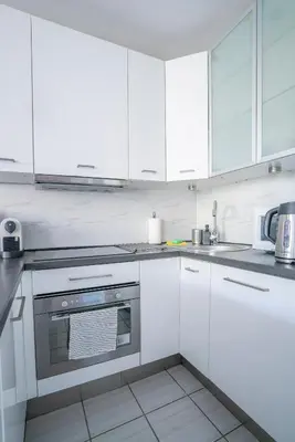 Kuchnia lub aneks kuchenny w obiekcie Apartament Flower Check In 24H