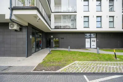 Budynek, w którym mieści się apartament
