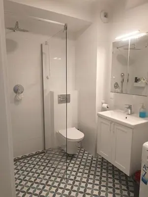 Łazienka w obiekcie Apartament pod Złotym Bocianem