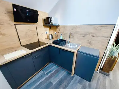 Kuchnia lub aneks kuchenny w obiekcie AE BERG Apartamenty