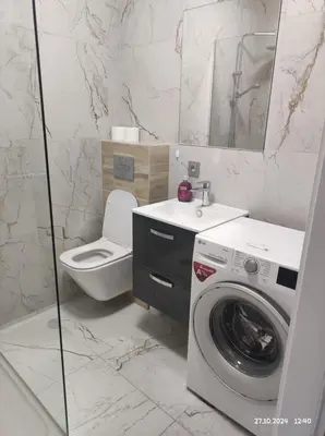 Łazienka w obiekcie Apartament Grey