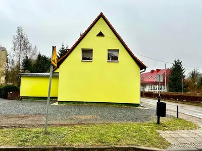 Budynek, w którym mieści się apartament