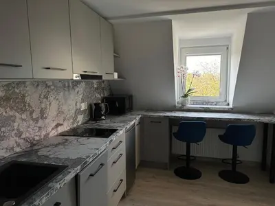 Kuchnia lub aneks kuchenny w obiekcie LimeHouse Apartament