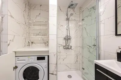Łazienka w obiekcie RentPlanet - Apartamenty Słonimskiego II