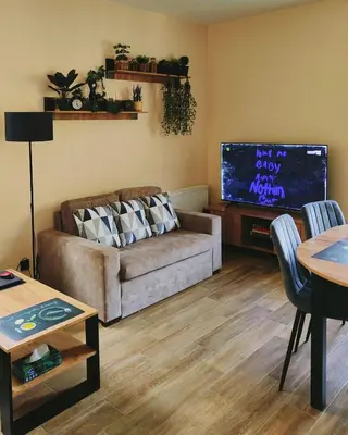Część wypoczynkowa w obiekcie Apartament Astra - Bliżej Zdroju