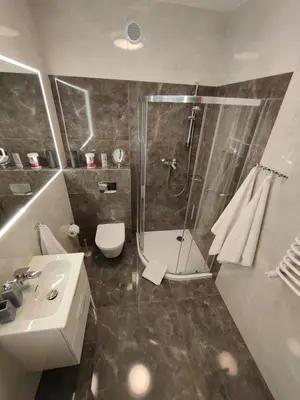 Łazienka w obiekcie Apartament Astra - Bliżej Zdroju