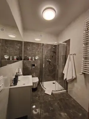 Łazienka w obiekcie Apartament Astra - Bliżej Zdroju