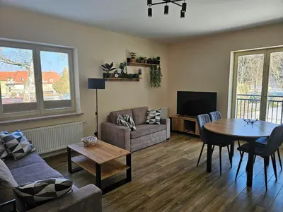 Część wypoczynkowa w obiekcie Apartament Astra - Bliżej Zdroju