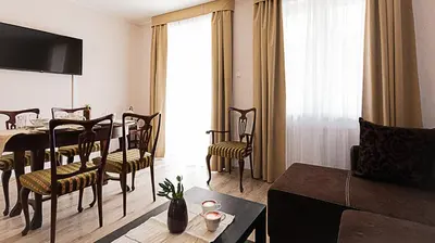 Telewizja i/lub zestaw kina domowego w obiekcie Vacation Club - Aleja Zwycięzców 6F Apartament 15