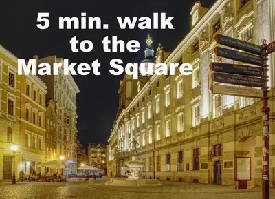 Budynek, w którym mieści się apartament