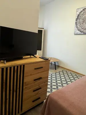 Telewizja i/lub zestaw kina domowego w obiekcie Apartament WITELONA