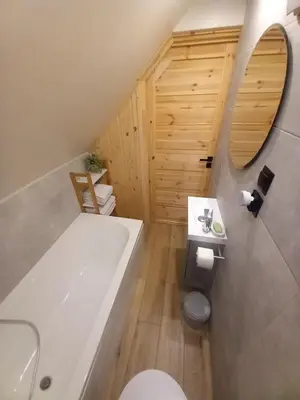 Łazienka w obiekcie Sowi Widok