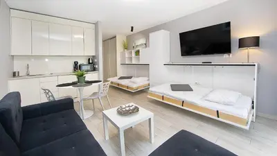 Kuchnia lub aneks kuchenny w obiekcie VacationClub - Solden Apartament 9